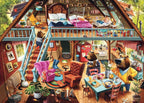 Ravensburger Dean Macadam Goldilocks Gets Caught! - Rompecabezas de 1000 piezas para adultos, 12000423, herramientas hechas a mano, fabricado en Alemania, cada pieza encaja perfectamente