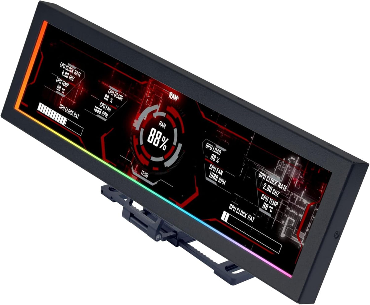Lian Li Pantalla Universal de 8.8" para PC - Montaje Ajustable...
