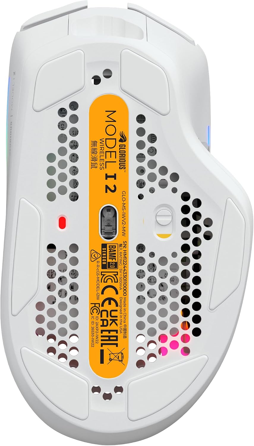 Glorious Gaming Model I 2 ratón inalámbrico para juegos - Híbrido 2...