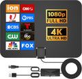 Antena de TV para canales locales, antena de TV para Smart TV interior