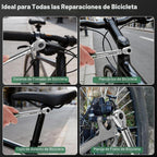 Juego de llaves dinamométricas para bicicleta, 1/4 pulgadas, 5–25
