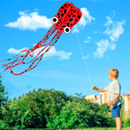 Octopus Kite para Kids & Adults, Easy a Fly Beach Kites para Kid Ages 4-8