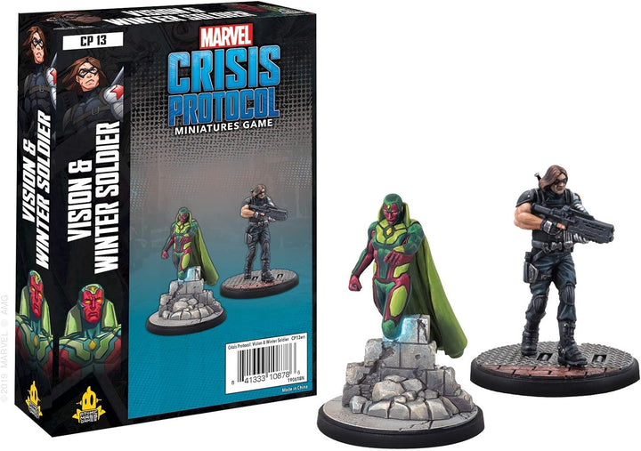 Marvel Crisis Protocol Vision y Winter Soldier - Paquete