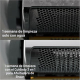 Braun - Cartuchos de recambio CCR, 4 unidades, cartuchos Clean & Renew
