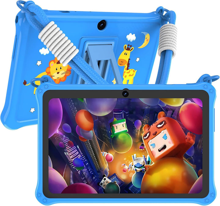 PRITOM Tablet infantil de 7 pulgadas con cordón, tableta Android 13...