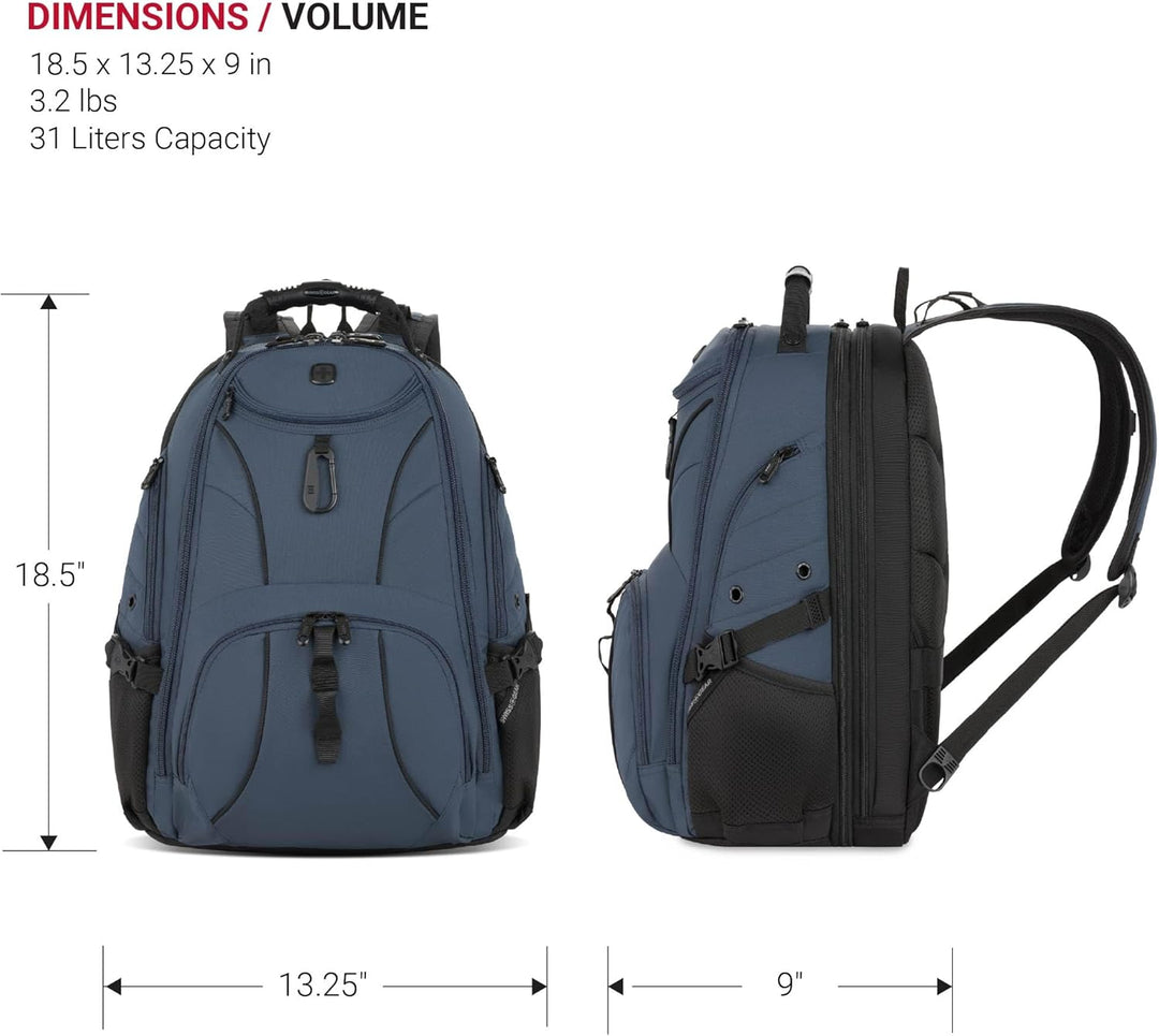 SwissGear 1900, Azul (Arándano), 17 pulg.