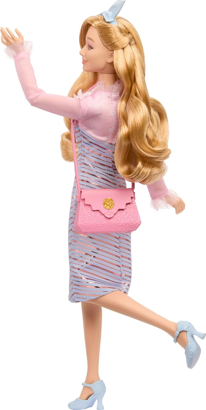 Mattel Universal Wicked Glinda Muñeca de moda con accesorios, cabel...