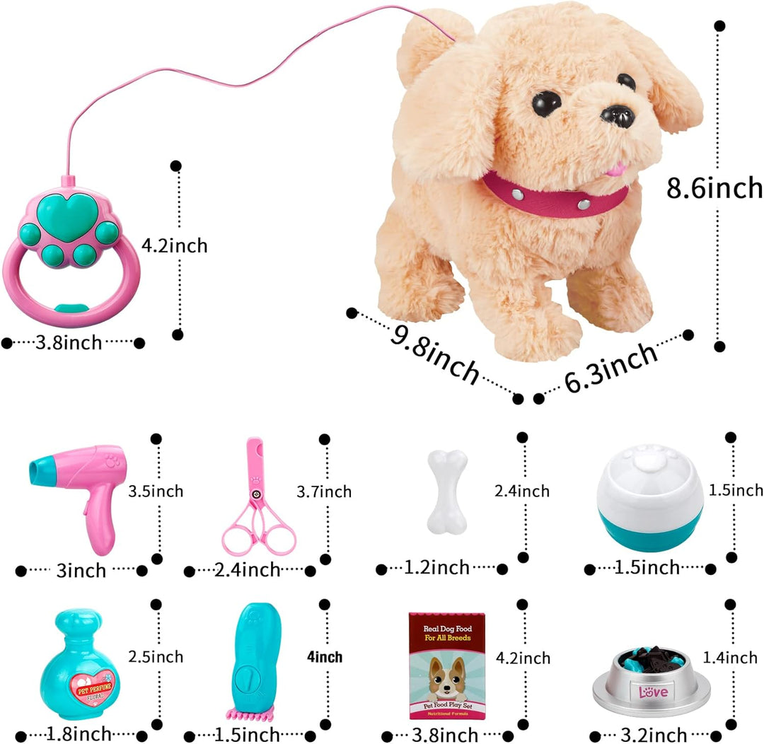 Koonie - Juguete de peluche parlante de Golden Retriever que repite...