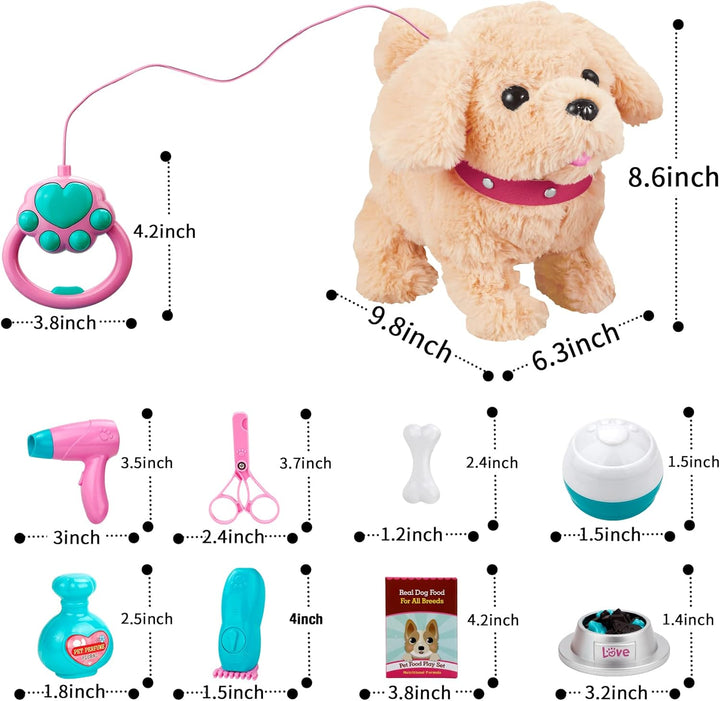 Koonie - Juguete de peluche parlante de Golden Retriever que repite...