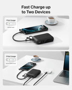 Belkin Cargador portátil, banco de energía USB-C delgado de 10,000...