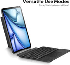 edaiser - Funda desmontable con teclado para iPad Air 11 y 5ª/4ª generación, Pro de 11 pulgadas