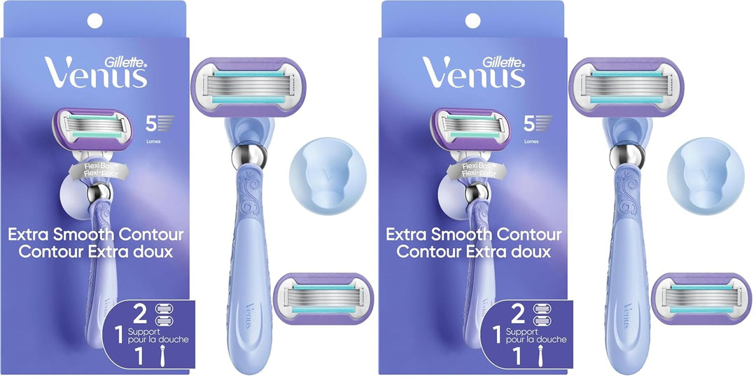 Gillette Venus Deluxe Smooth Swirl Mango de maquinilla de afeitar p...