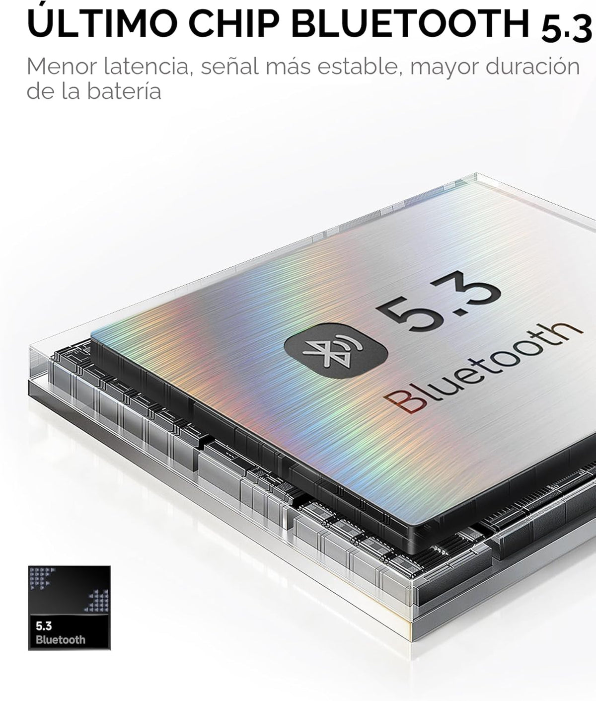 Picun Auriculares Bluetooth B8, auriculares inalámbricos Bluetooth...