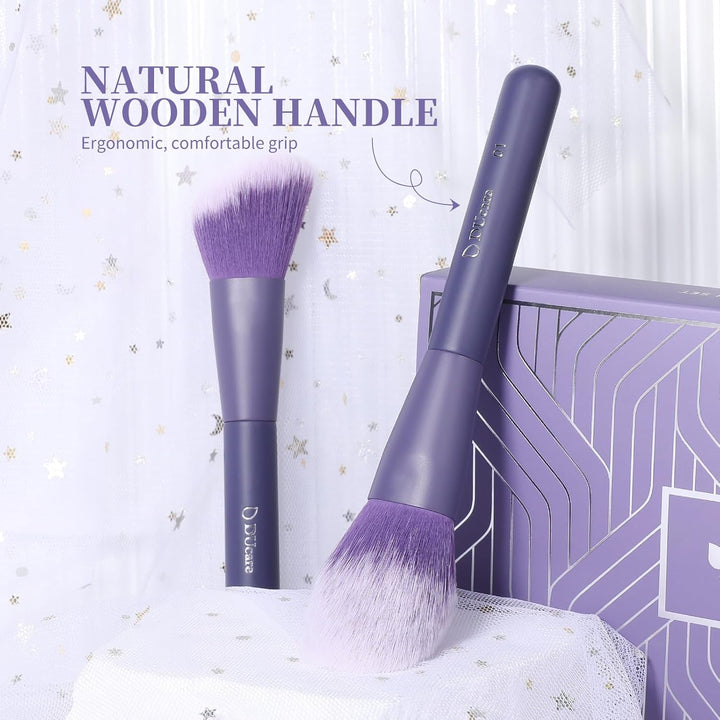 DUcare Juego de Brochas de Maquillaje Profesional de 20 piezas Broc...
