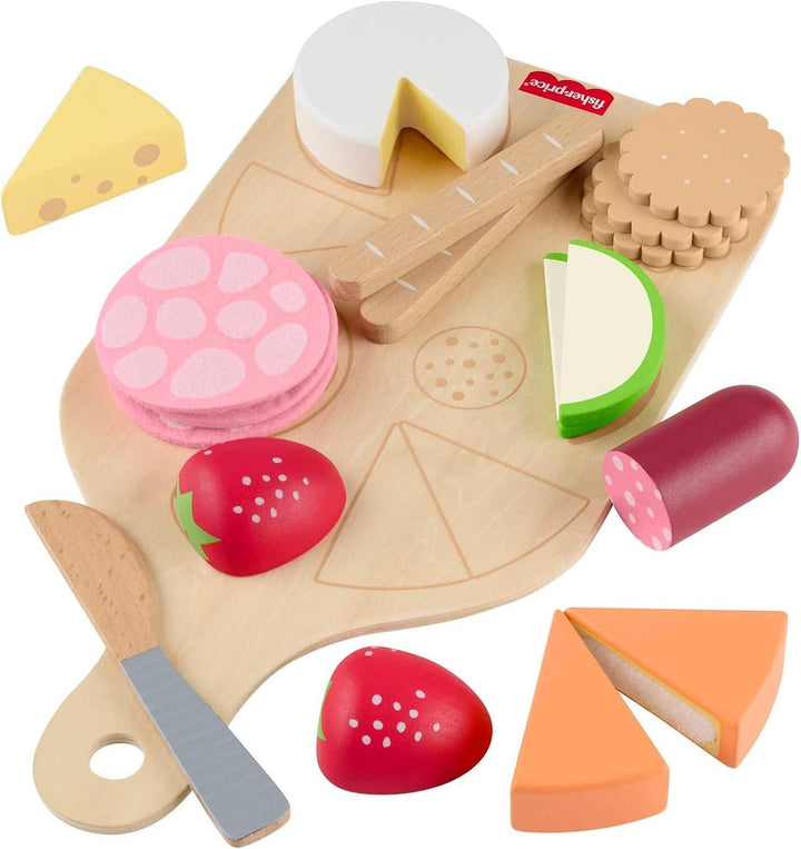 Fisher-Price Juego de tablero de charcutería de juguete de simulaci...