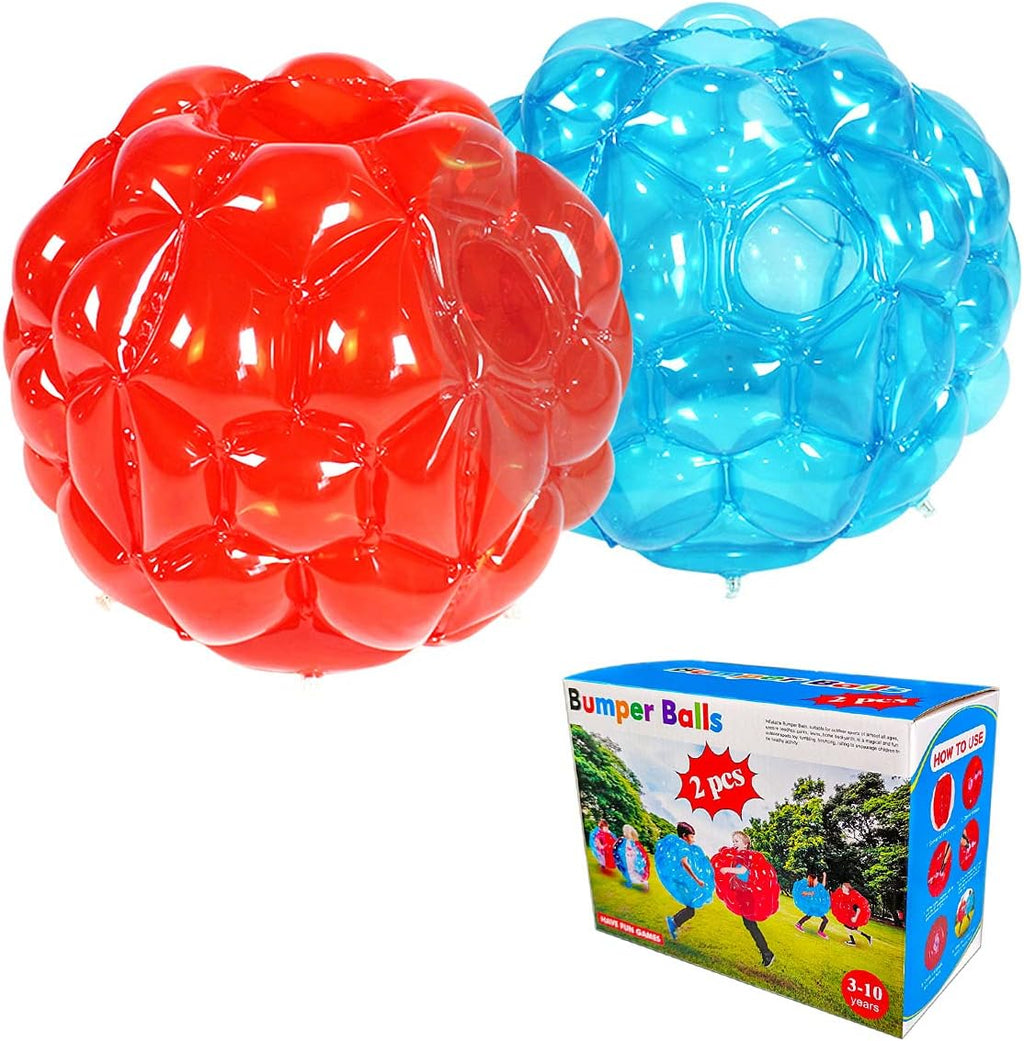 ZHUYNXIR 2 bolas de sumo para niños, bola de tolva de parachoques para niños, bolas de sumo para niños, bola de burbujas de sumo para niños al aire libre para juegos en equipo para niños a partir de 3