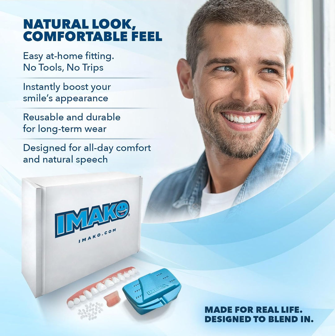 Imako Parte superior cosmética prémium para hombres y mujeres, camb...