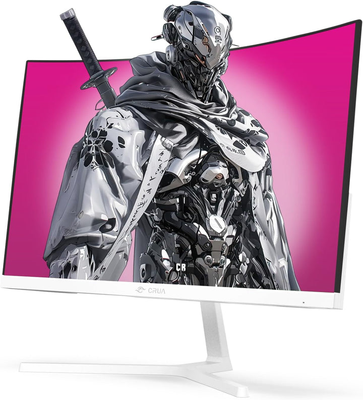 CRUA Monitor curvo para juegos FHD 1080P 200Hz de 24 pulgadas, 2800...
