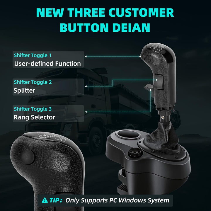 USB Truck Simulator Shifter Compatible Logitech G25 G27