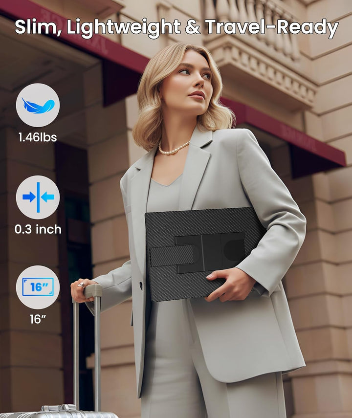 Orfibz Monitor portátil, extensor de pantalla para portátil FHD de...