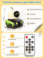 Montessori Toys para Boys 1-3 Year Old Gifts,19 Films Train Projector Light