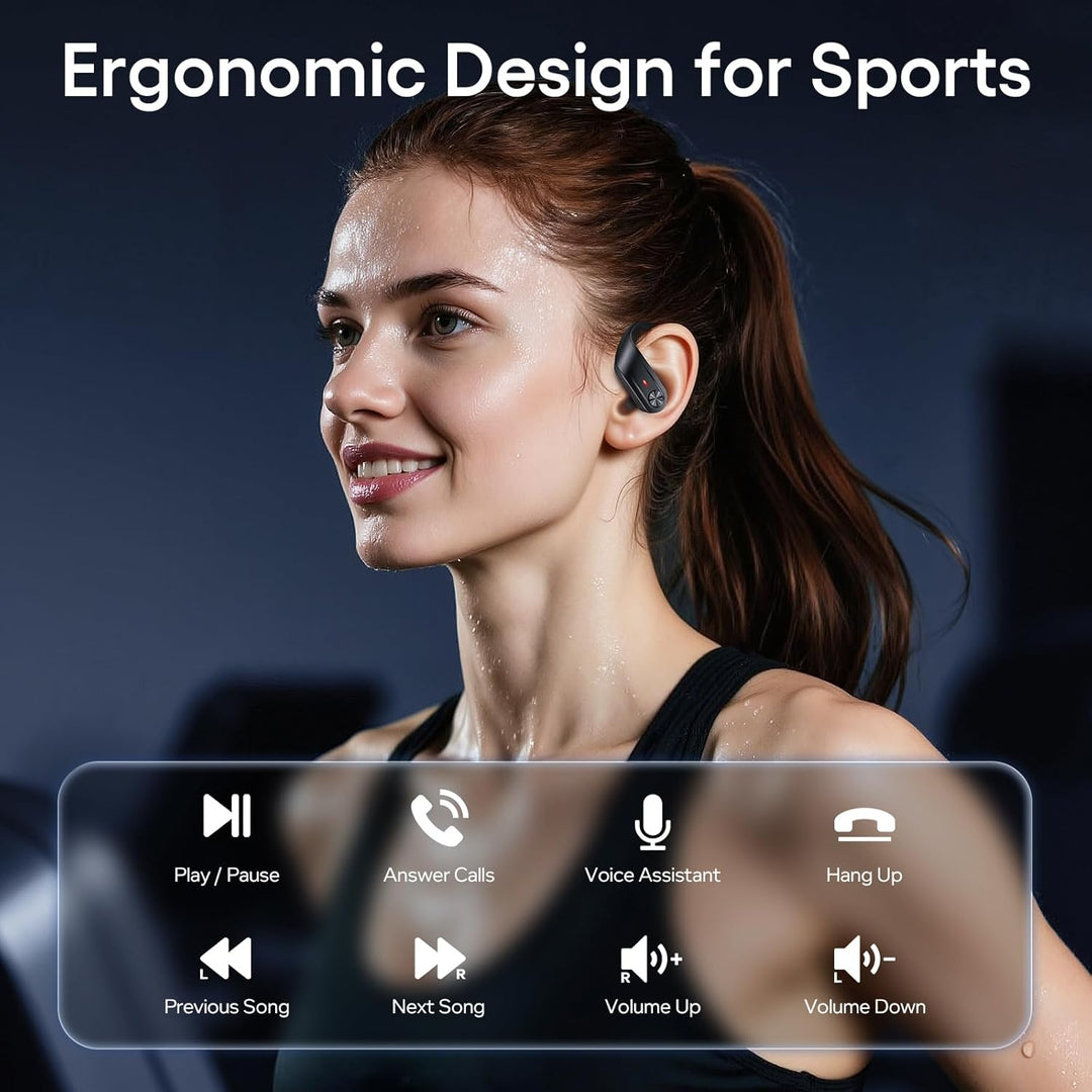 Auriculares inalámbricos híbridos con cancelación activa de ruido,...