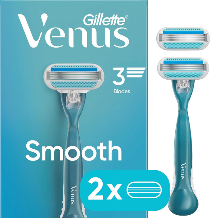 Gillette Venus Maquinilla de afeitar para mujer, 1 mango + 2 repues...