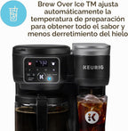 Keurig K-Duo - Cafetera caliente y helada de una sola porción y jarra