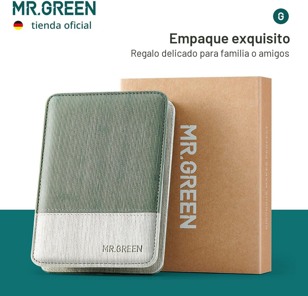 MR.GREEN Juegos de manicura Kits de pedicura Cortaúñas de acero ino...