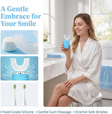 yeklike Sonic Electric - Cepillo de dientes en forma de U para adul...