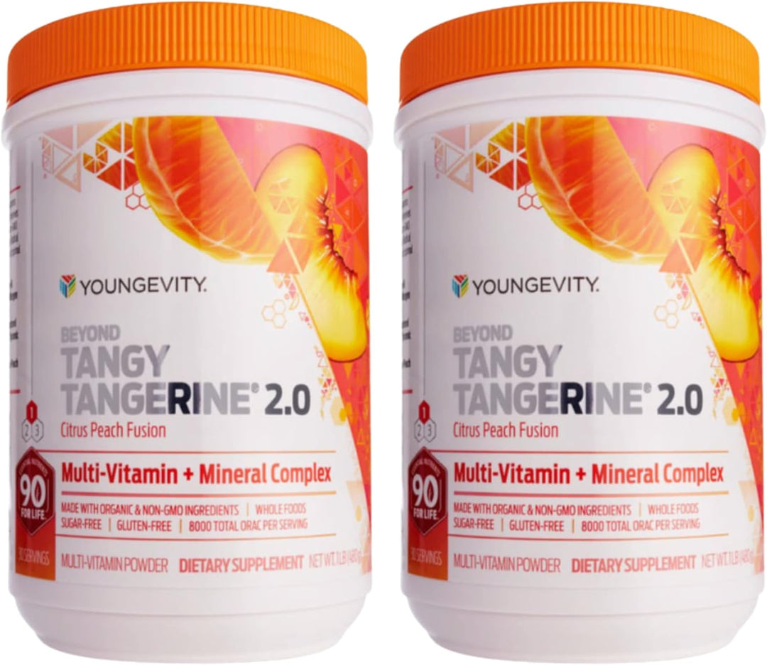 Youngevity Beyond Tangy Tangerine 2.0 Citrus Peach Ultimate Complej...