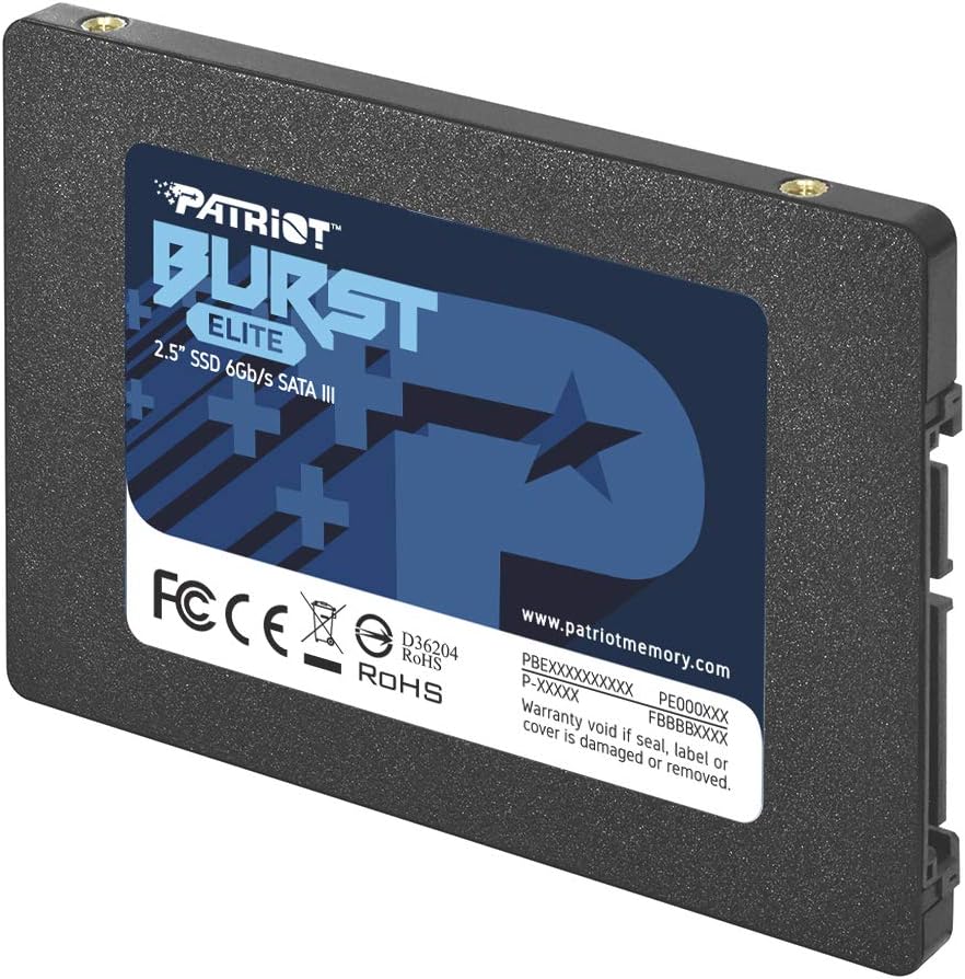 Patriot Memory Burst Elite SATA 3 240GB SSD 2.5 Pulgadas Unidad de...