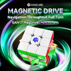 GAN 17 MagDrive Speed Cube 3x3 para Cubers, buque insignia de accionamiento