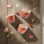Buzzy Seeds Alpine Strawberry Grow Kit de 12 unidades, macetas de terracota