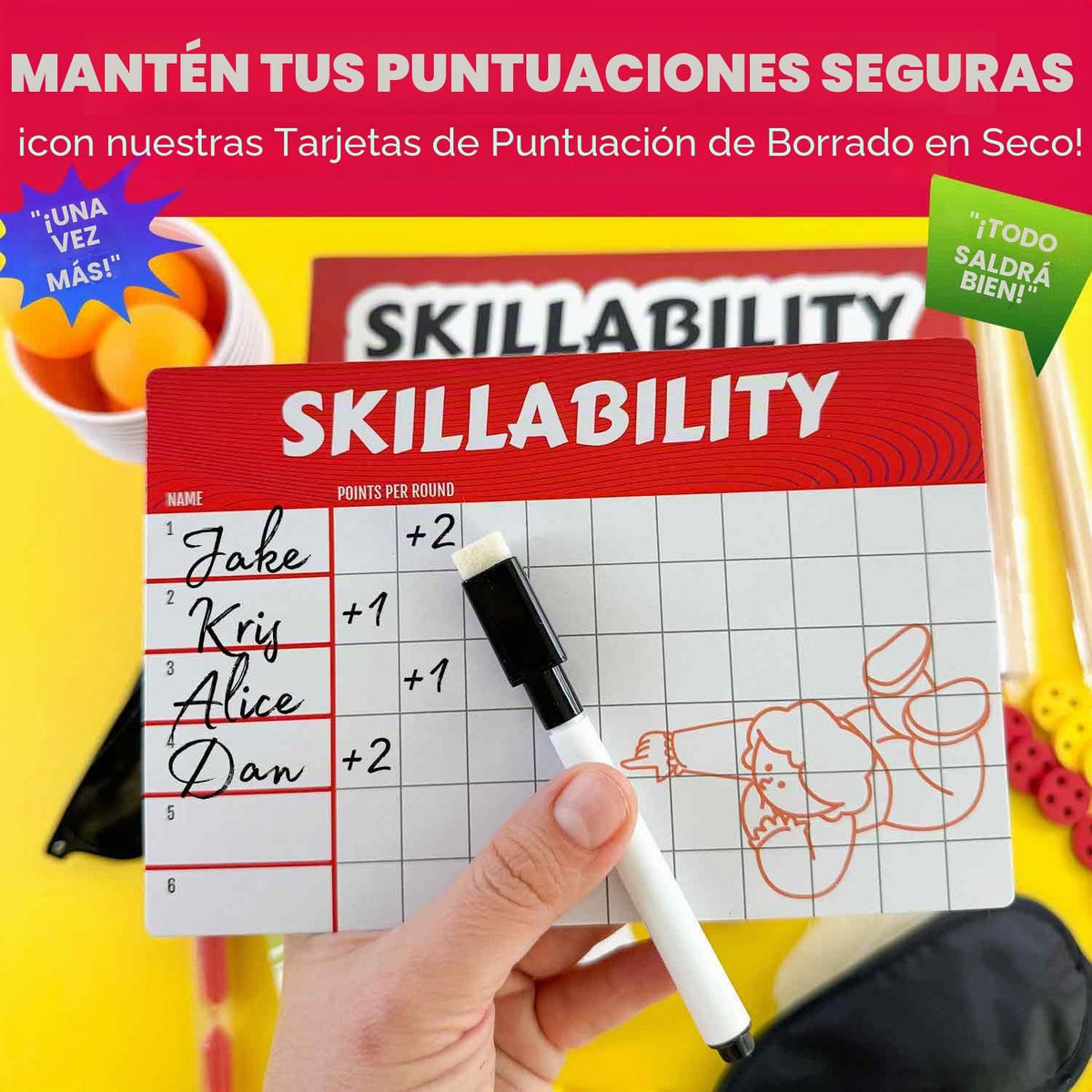 Juegos de mesa de fiesta para la noche familiar - Divertidos juegos familiares para niños y adultos