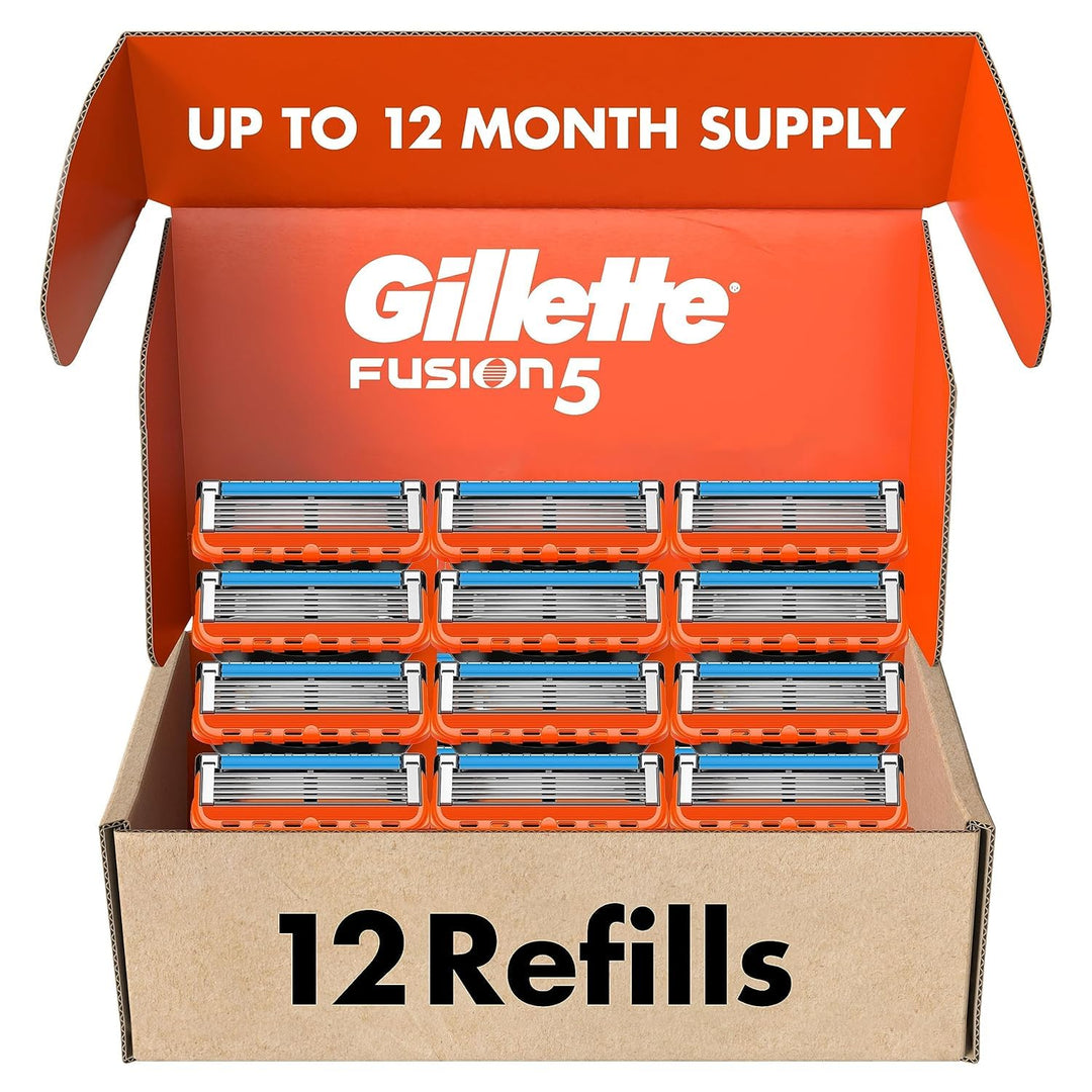 Gillette Fusion5 - Recambios de cuchillas de afeitar para hombre, 1...