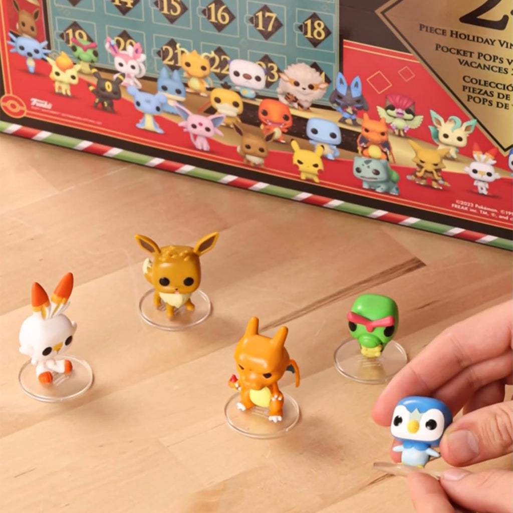 Funko Pop! Countdown Calendar: Pokemon - 24 Days de Surprises