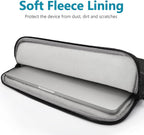 TECOOL Puffy - Funda para portátil de 15,6 pulgadas, 15,6 pulgadas