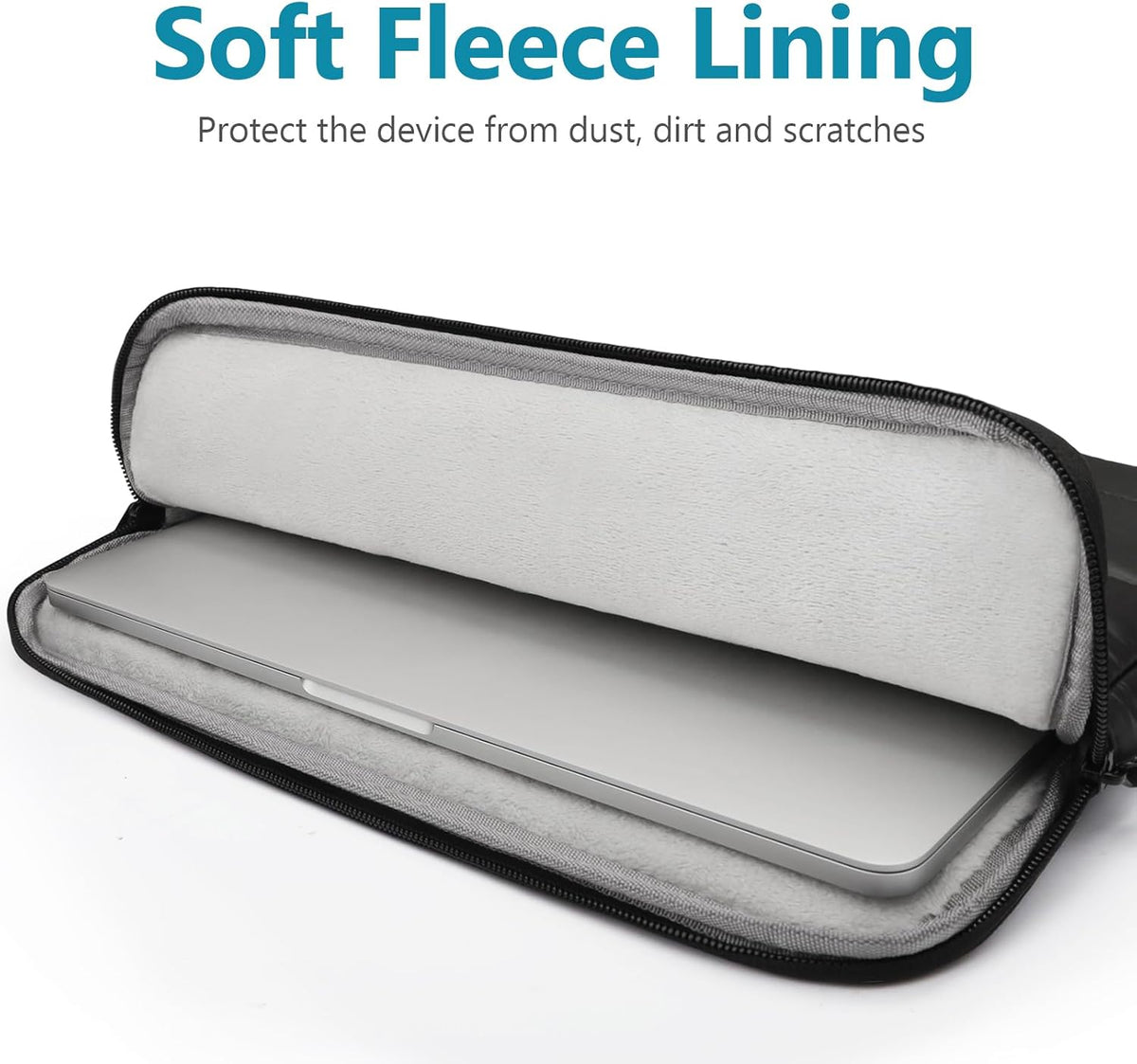 TECOOL Puffy - Funda para portátil de 15,6 pulgadas, 15,6 pulgadas
