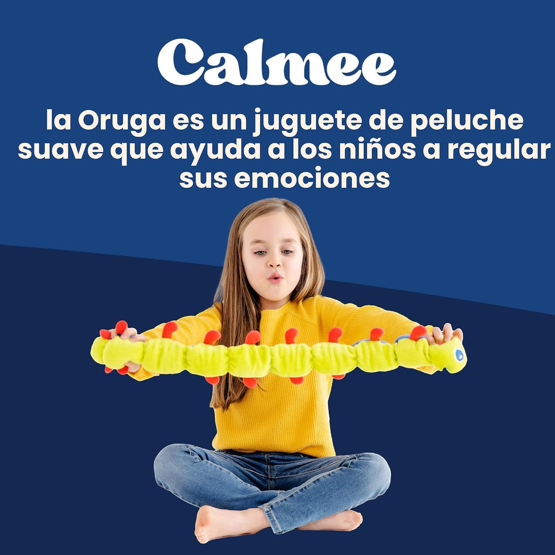 Calmee La Oruga Juguete de Peluche Sensorial con Peso para Niños, E...