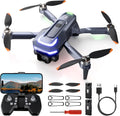 Wipkviey Dron con cámara para adultos, cuadricóptero RC FPV 1080P para principiantes – Juguetes para niños regalos con retención de altitud, selfie de gestos, vuelo Waypoint Fly, 3D Flip, 2 baterías