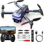 Wipkviey Dron con cámara para adultos, cuadricóptero RC FPV 1080P para principiantes – Juguetes para niños regalos con retención de altitud, selfie de gestos, vuelo Waypoint Fly, 3D Flip, 2 baterías