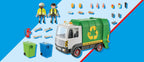 Playmobil Camión de reciclaje con accesorios y 2 figuras