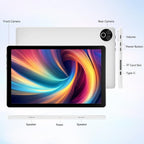 Tablet 10 pulgadas Android 15 OS GMS Tabletas certificadas PC