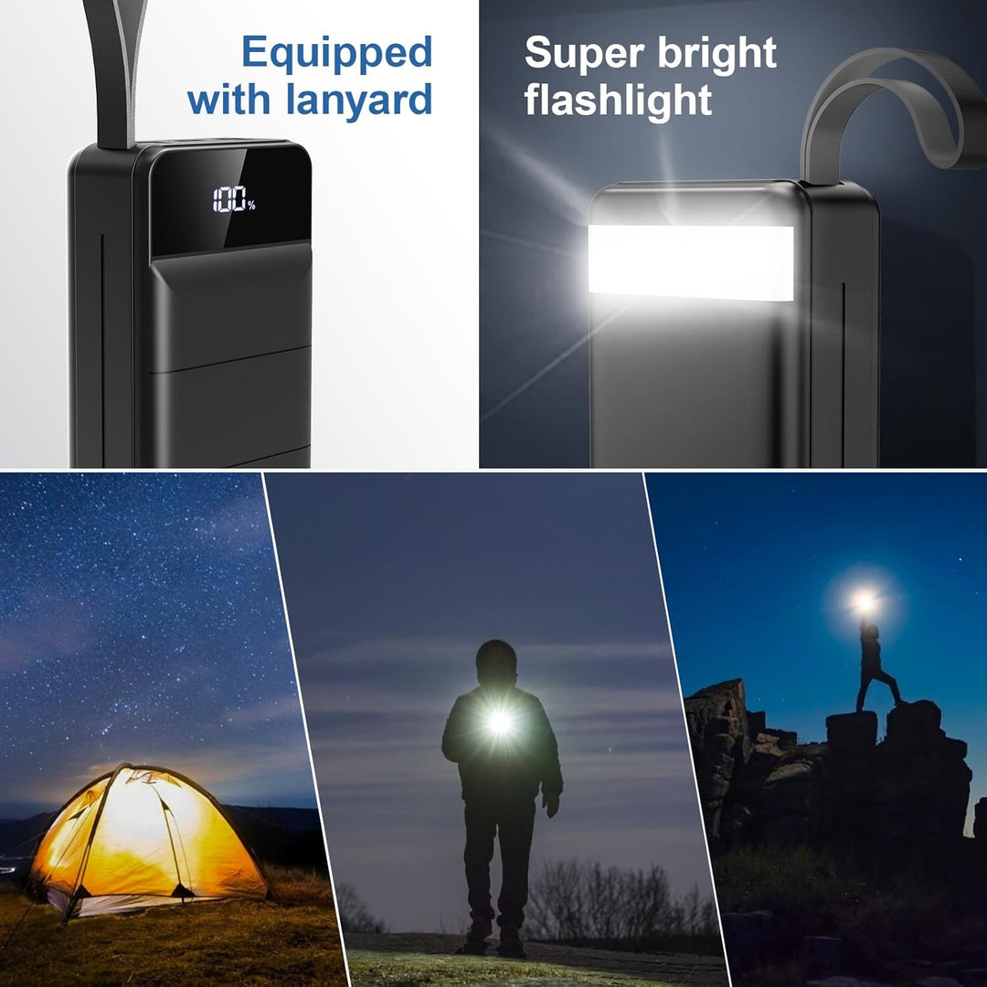 Cargador portátil de 60000 mAh, carga rápida, 22.5 W, PD4.0 y QC 4....