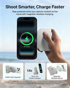 Belkin Stage PowerGrip - Empuñadura magnética de carga inalámbrica para