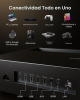 WEMAX Nova Pro Proyector de Tiro Ultra Corto 4K, TV Láser ALPD de 1...