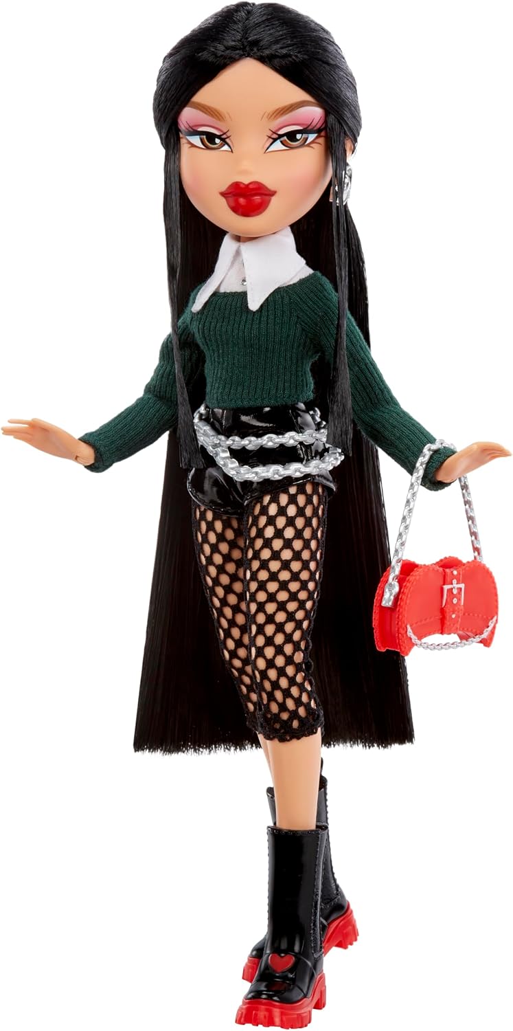 Bratz Alwayz Jade Muñeca de moda con 14 accesorios y póster