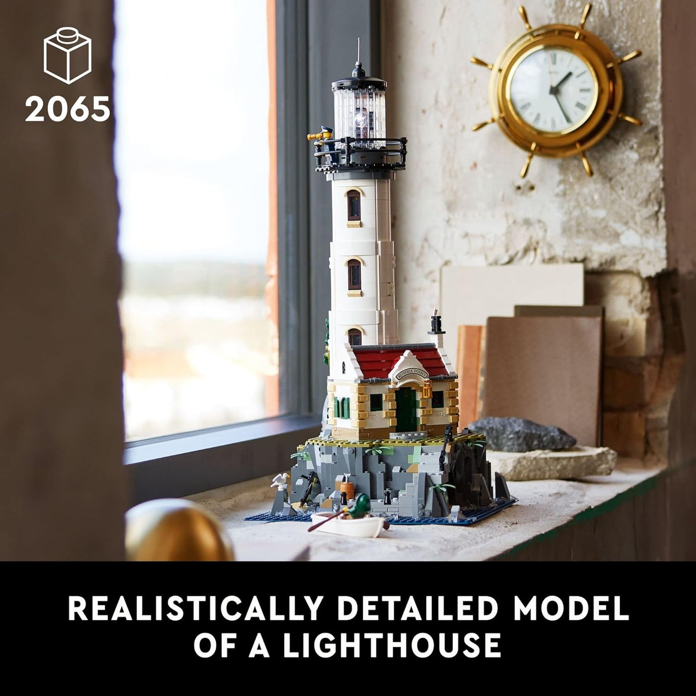 LEGO Ideas Motorized Lighthouse 21335 - Kit de