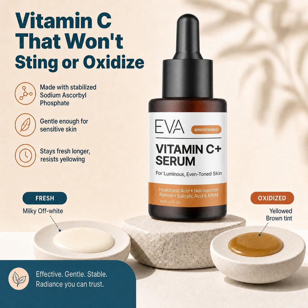 Suero de vitamina C Plus, 2 % retinol, 3,5 % niacinamida, 5 % ácido...